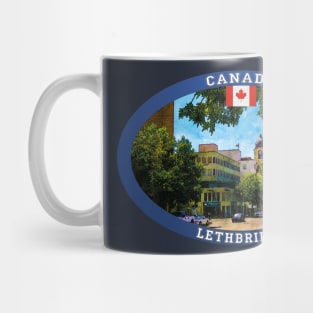 Lethbridge Canada Travel Mug